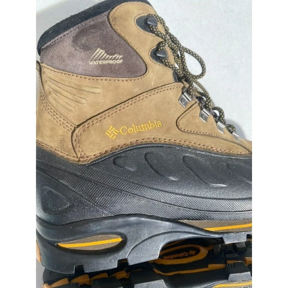 Columbia Bugabootoo NB -Men's 11.5 - Brown Leather Waterproof Thermalite Boots